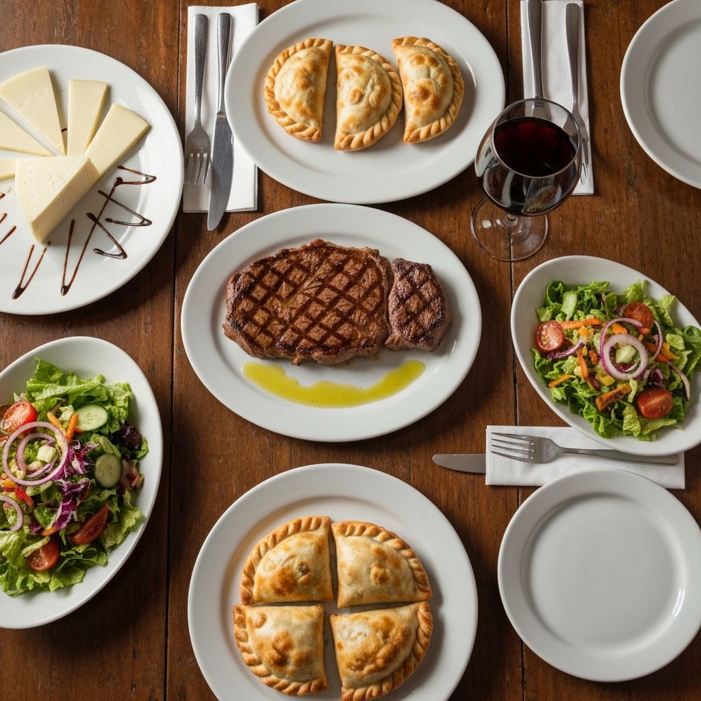 Platos variados de TATIN Parrilla