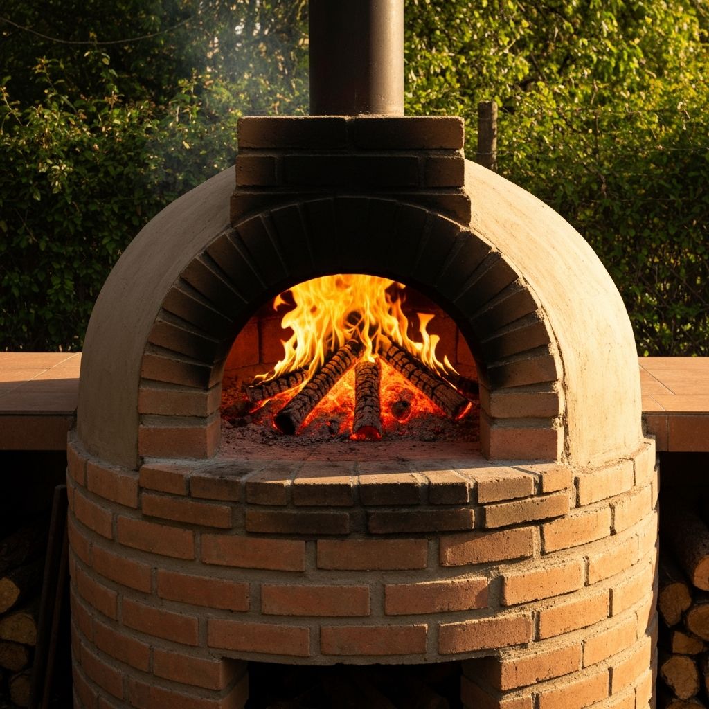 Horno de barro tradicional